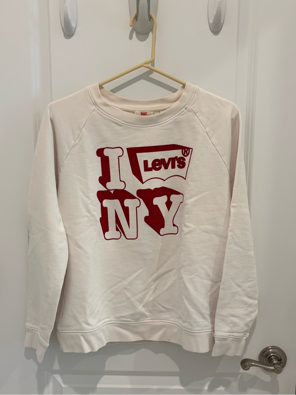 White “I Levi’s NY” Sweatshirt